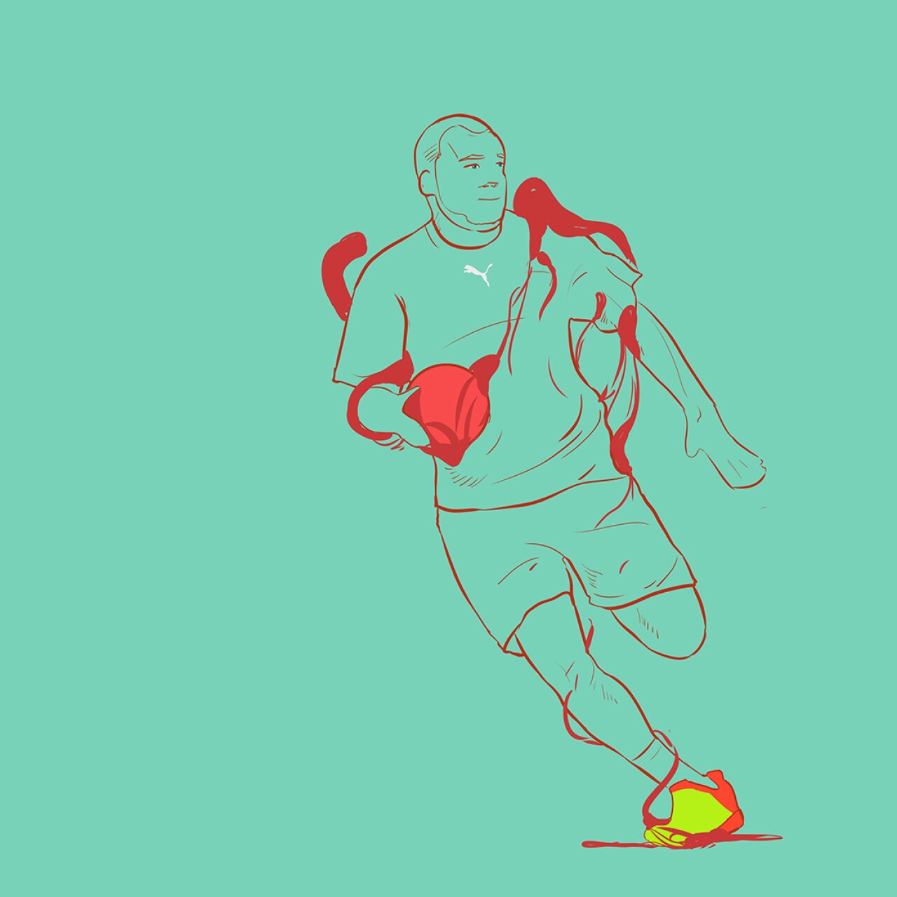 sato-creative-studio-art-japan-paris-puma-handball-amir-mirzaei-animation-illustration-2D-sport.